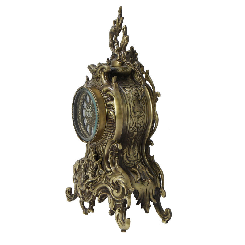 Часы каминные &quot;Дуарте I&quot; 38х24х11 см (бронза, антик) Португалия
