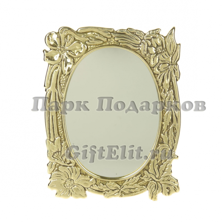 Зеркало настольное итальянское "Примавера" (золото)