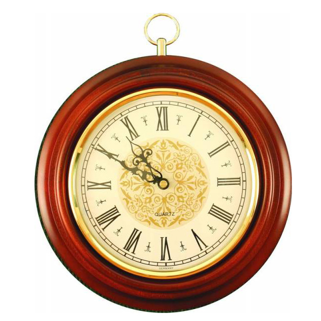 Часы деревянные "Крокус"