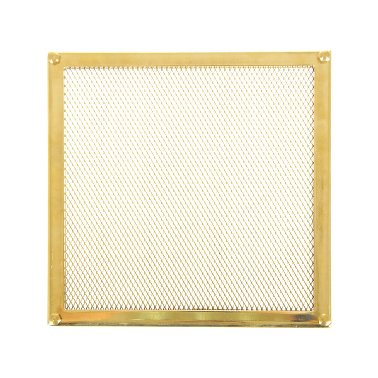 Вентиляционная решетка декоративная "Люкс-1" (золото)