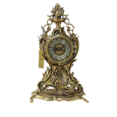 Часы каминные &quot;Афонсу V&quot; 41х24х12 см (бронза, золото) Португалия