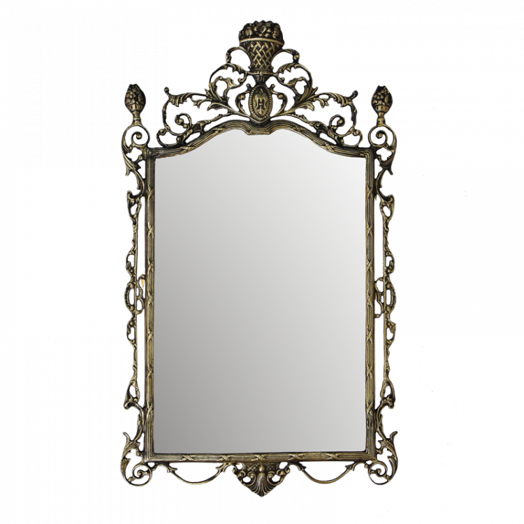 Зеркало настенное "Алиджо" 95х55см (бронза, антик) Португалия